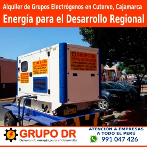 Lee más sobre el artículo Alquiler de Grupos Electrógenos en Cutervo, Cajamarca: Energía para el Desarrollo Regional
