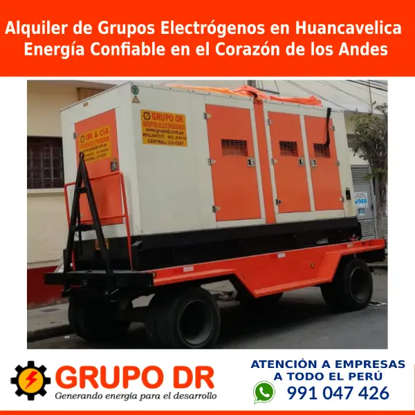 En este momento estás viendo Alquiler de Grupos Electrógenos en Huancavelica: Energía Confiable en el Corazón de los Andes